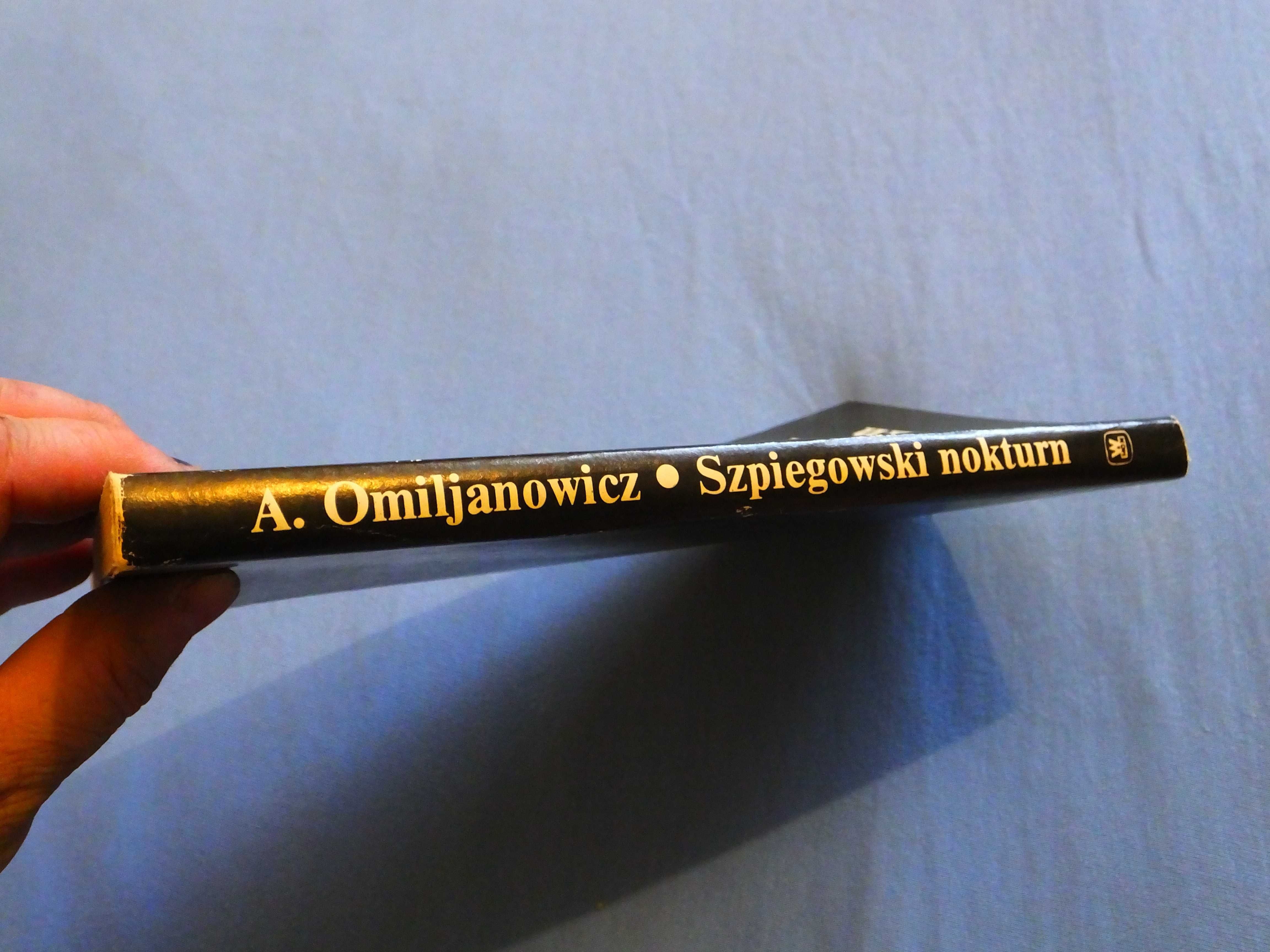 Książka "Szpiegowski nokturn" - Aleksander Omiljanowicz