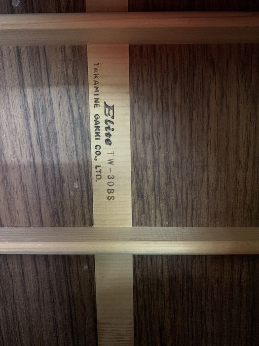 Вінтажна акустична гітара Takamine Elite TW-30 (1978) – Made in Japan