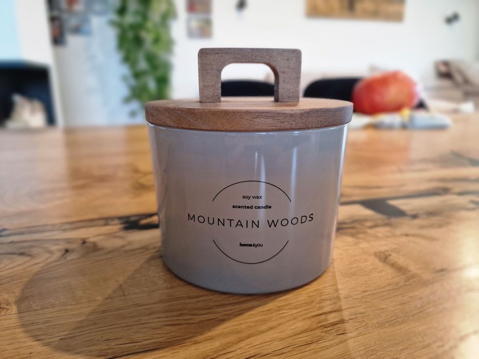 Świeczka Home&You Mountain Woods nowa sojowa