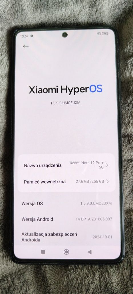 Smartfon Xiaomi Redmi Note 12 Pro plus 5G plus 5G