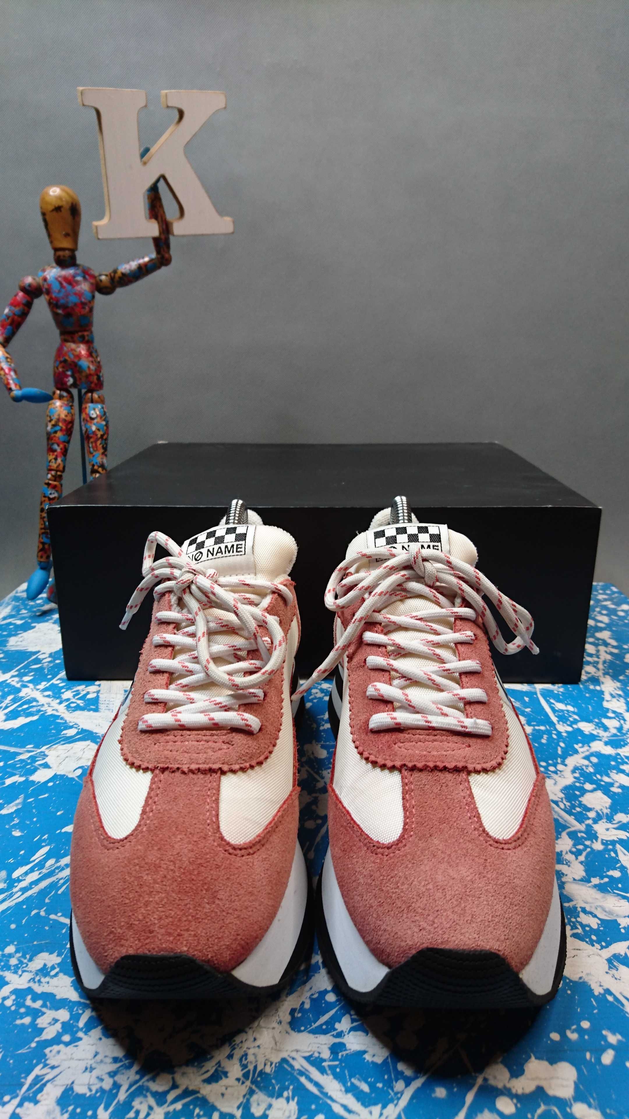 Buty No Name Flex Jogger Pink White Black R.38