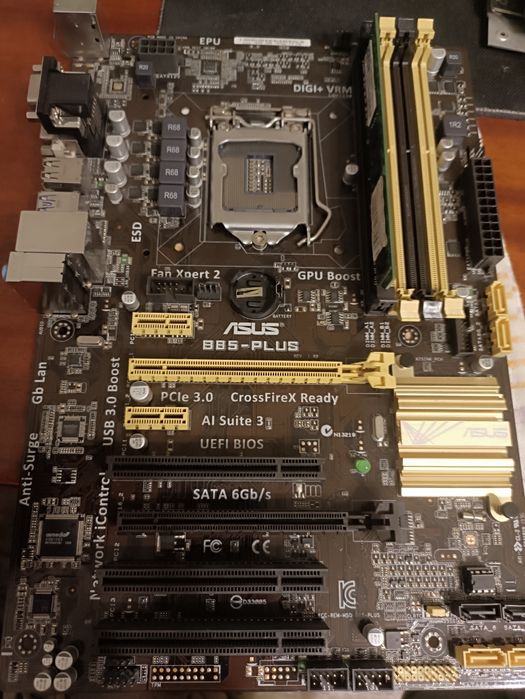 B85-plus s1150 lga1150 не рабочая
