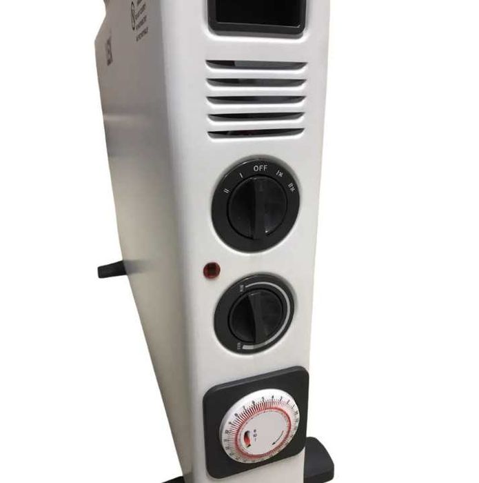 Економний обігрівач конвекторний 2000Вт LEX LXZCH04FT з термостатом