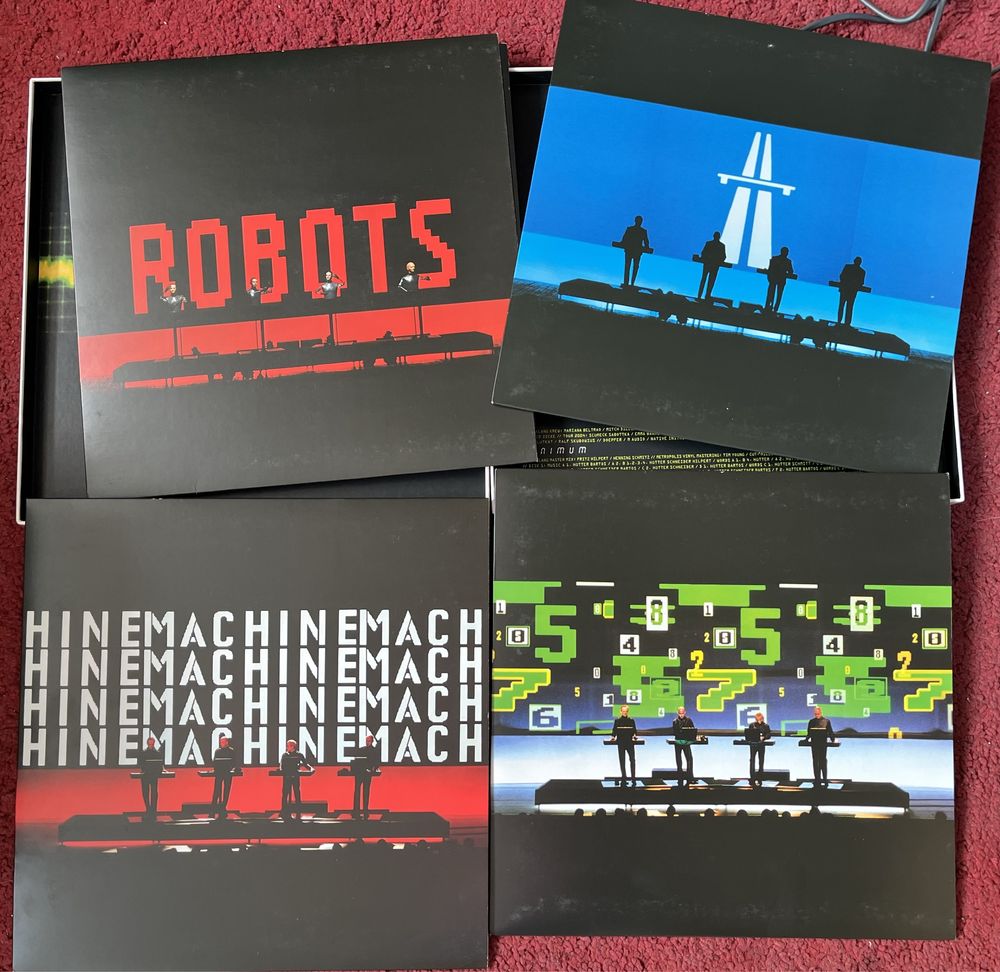 Kraftwerk - Minimum Maximum (2005, UK, Vinyl Box Set, 4 x LP, NM-)
