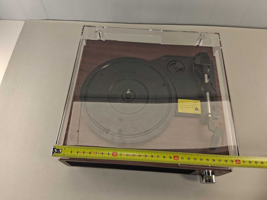 C236 Odtwarzacz Retro Turntable A6 Player z Głośnikami Stereo i USB