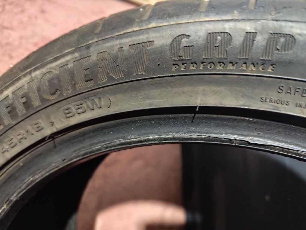 Pneus 225/45r18 Goodyear EfficientGrip Performance 75% piso