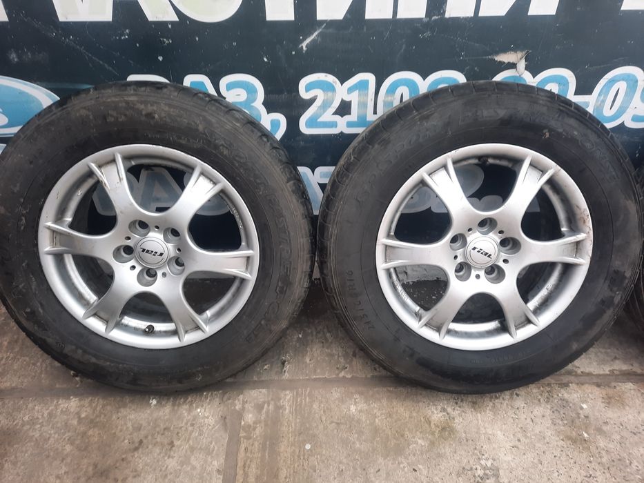 Продам титани Р-16 на Хонду  CR-V 5-14.3 розболтовка