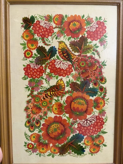 Картины, Петриковская роспись