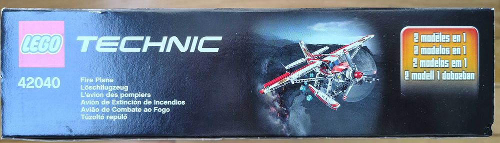 LEGO Technic 42040 Fire Plane | Novo | Caixa Selada | Raro