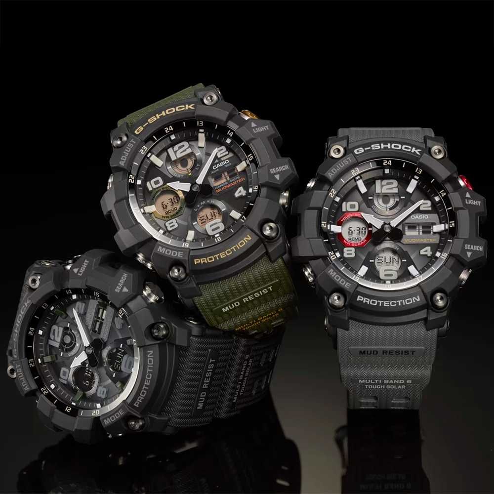 Годинник Casio Mudmaster G-SHOCK - чоловічий GWG-100-1A3ER