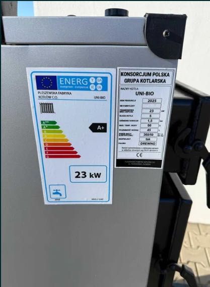 Kotły Kocioł 23kW na Drewno Węgiel - PRODUCENT Piec Zasypowy do 220m2