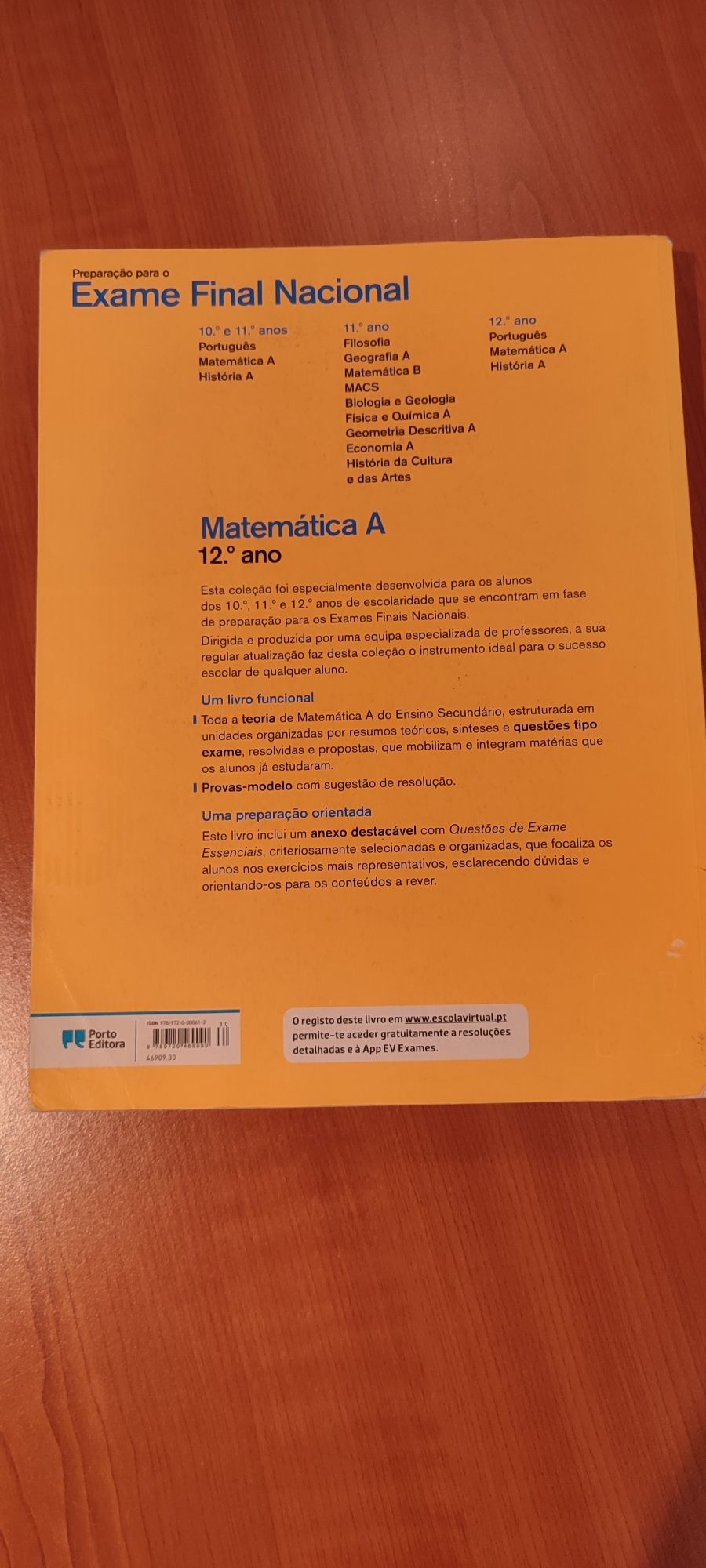 Livros de preparação de exames 12°Ano