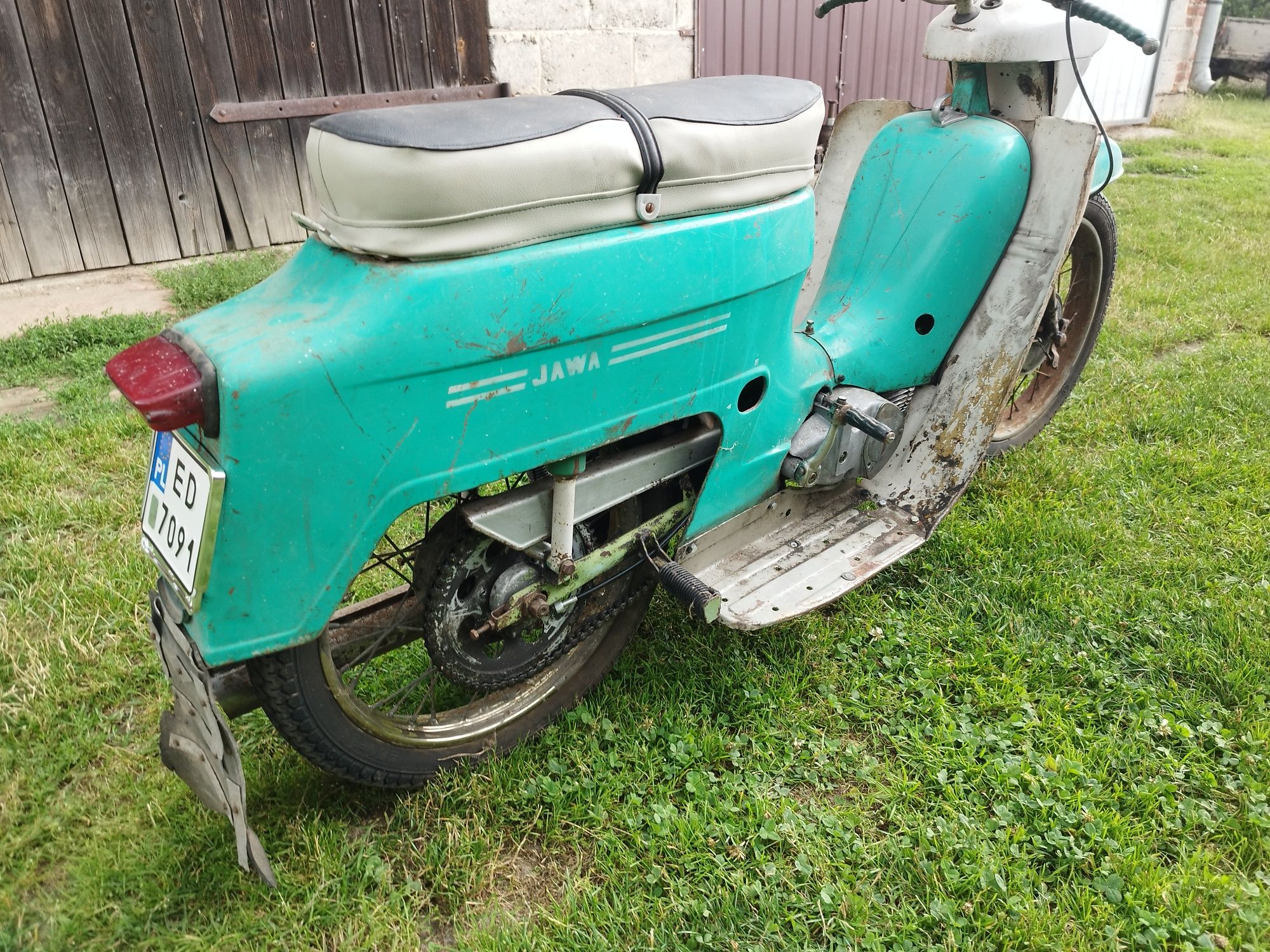 Jawka 50 Jawa 220 pancerka kaczka zarejestrowana OC przegląd skuter