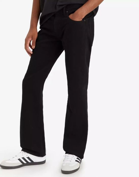 Jeansy czarne bootcut 527 Levi's 33/30