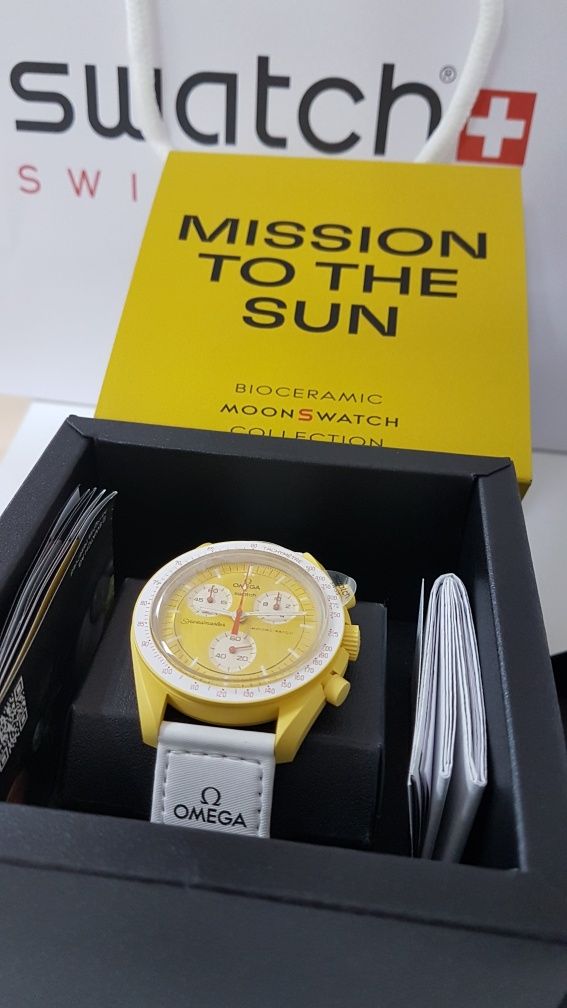 Zegarek OMEGA X SWATCH Mission to the Sun