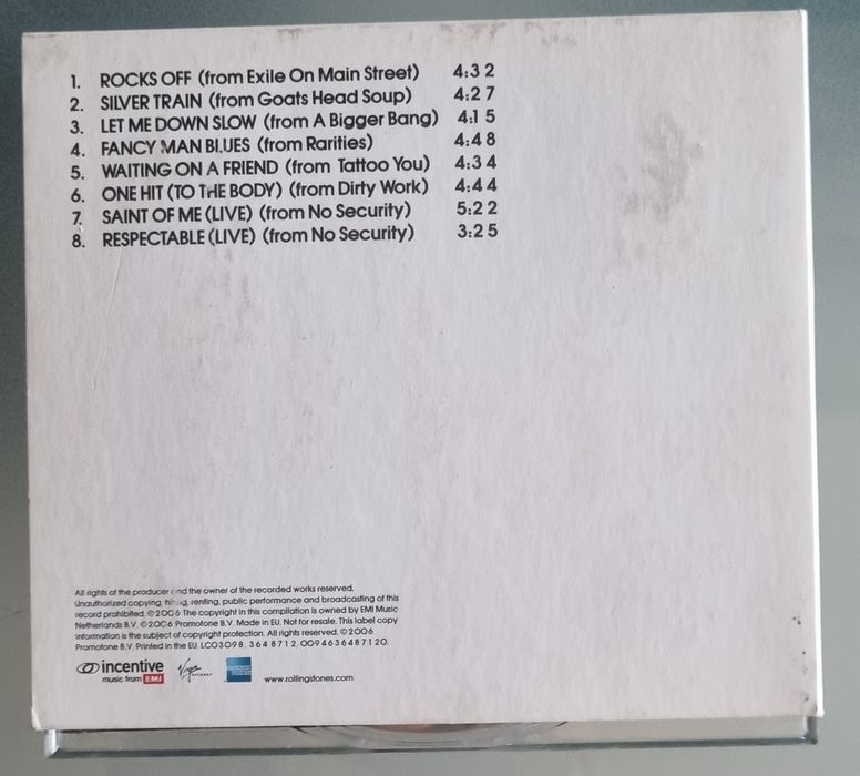 The Rolling Stones American Express Limited Edition CD