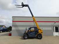 Ładowarka teleskopowa EUROTRAC TH25.6, Udźwig 2,5 T, wys. pod. 5,6 m