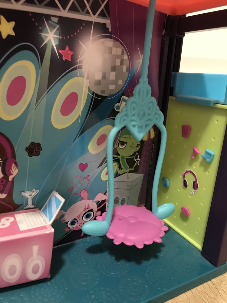 Littlest Pet shop zestaw Dyskoteka i bar