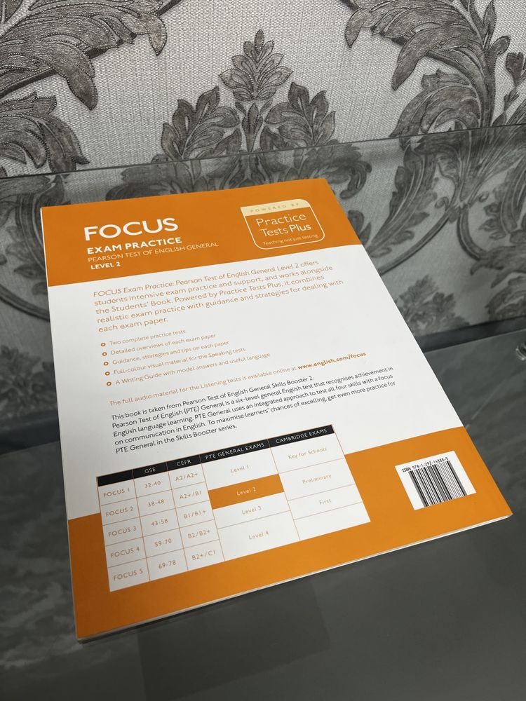 Книга Focus Exam Practice: Pearson Tests of English General Level 2