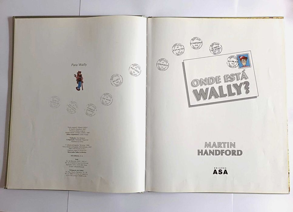 Onde está Wally? de Martin Handford, ASA Editores
