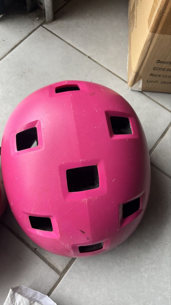 Capacete e protecoes