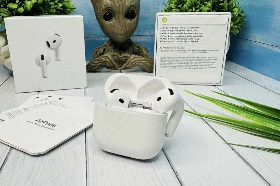 Нова поставка!! Навушники аірподс 4 Lux якості + чохол в подарунок