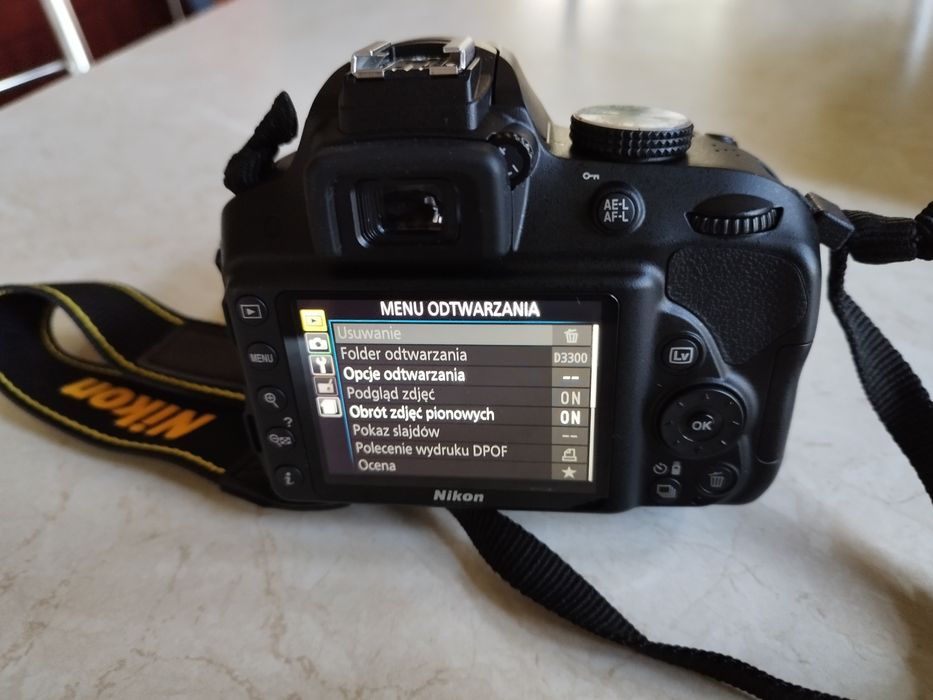 Aparat Nikon D3300 + 18-55mm jak nowy