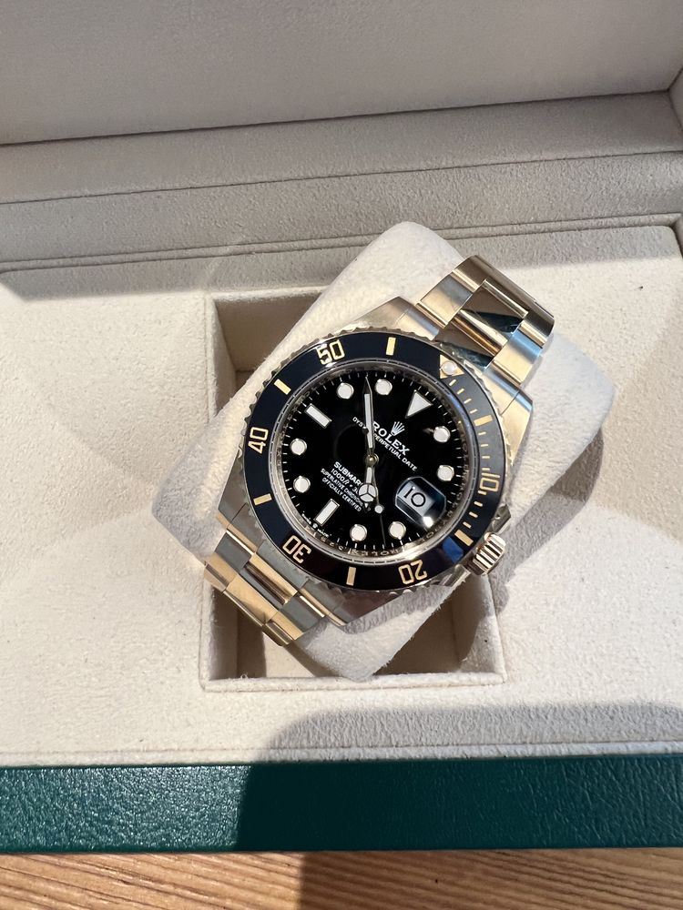 Rolex Submariner 18K żółte zloto