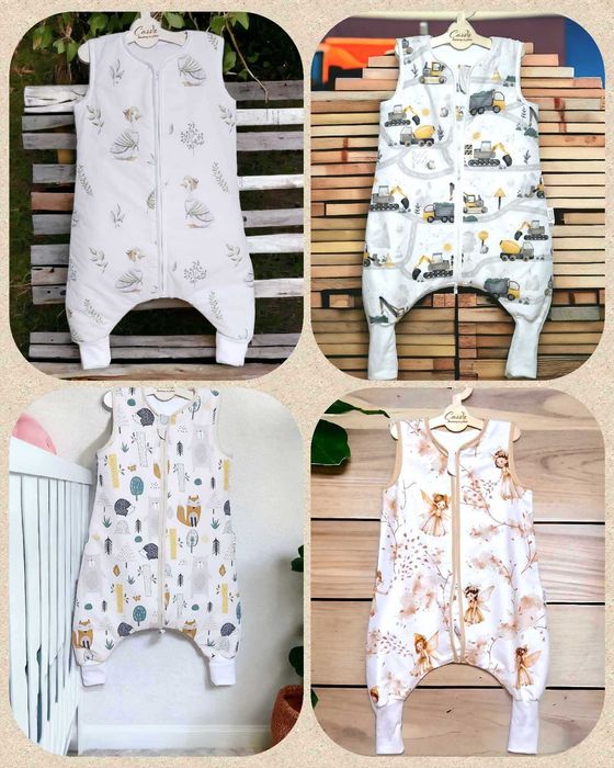 Śpiworek z nogawkami wywijane tzw.skarpeta 1,5 tog