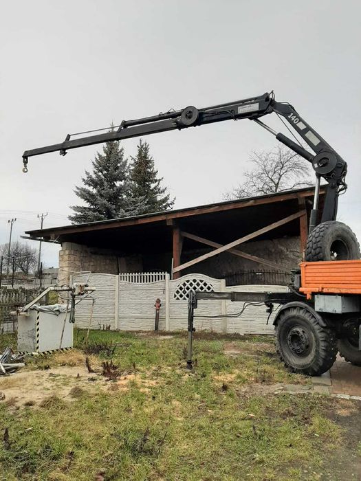 Mercedes Unimog 1650 4x4 HDS+kosz