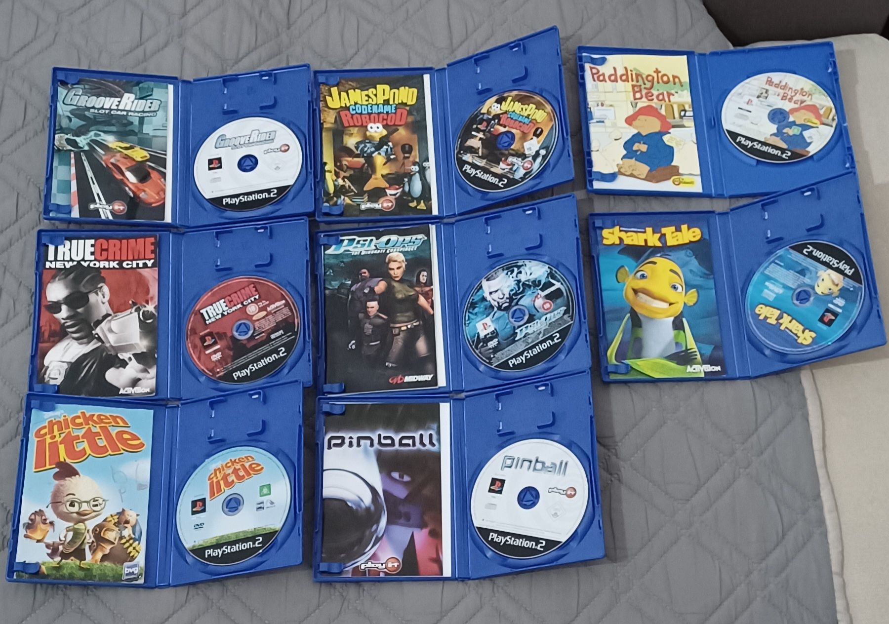 17 Jogos PS2/PS1/PS4