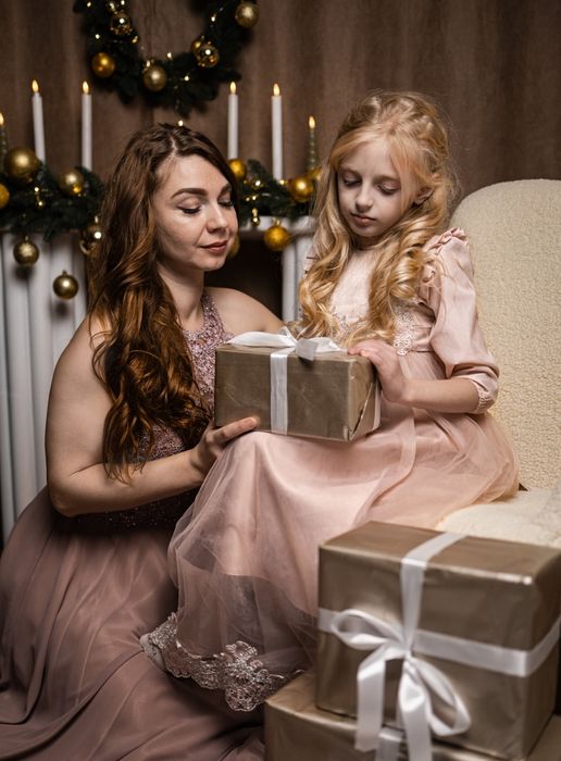 Сукні фемелі лук, новорічні, для фотосессії, урочистої події