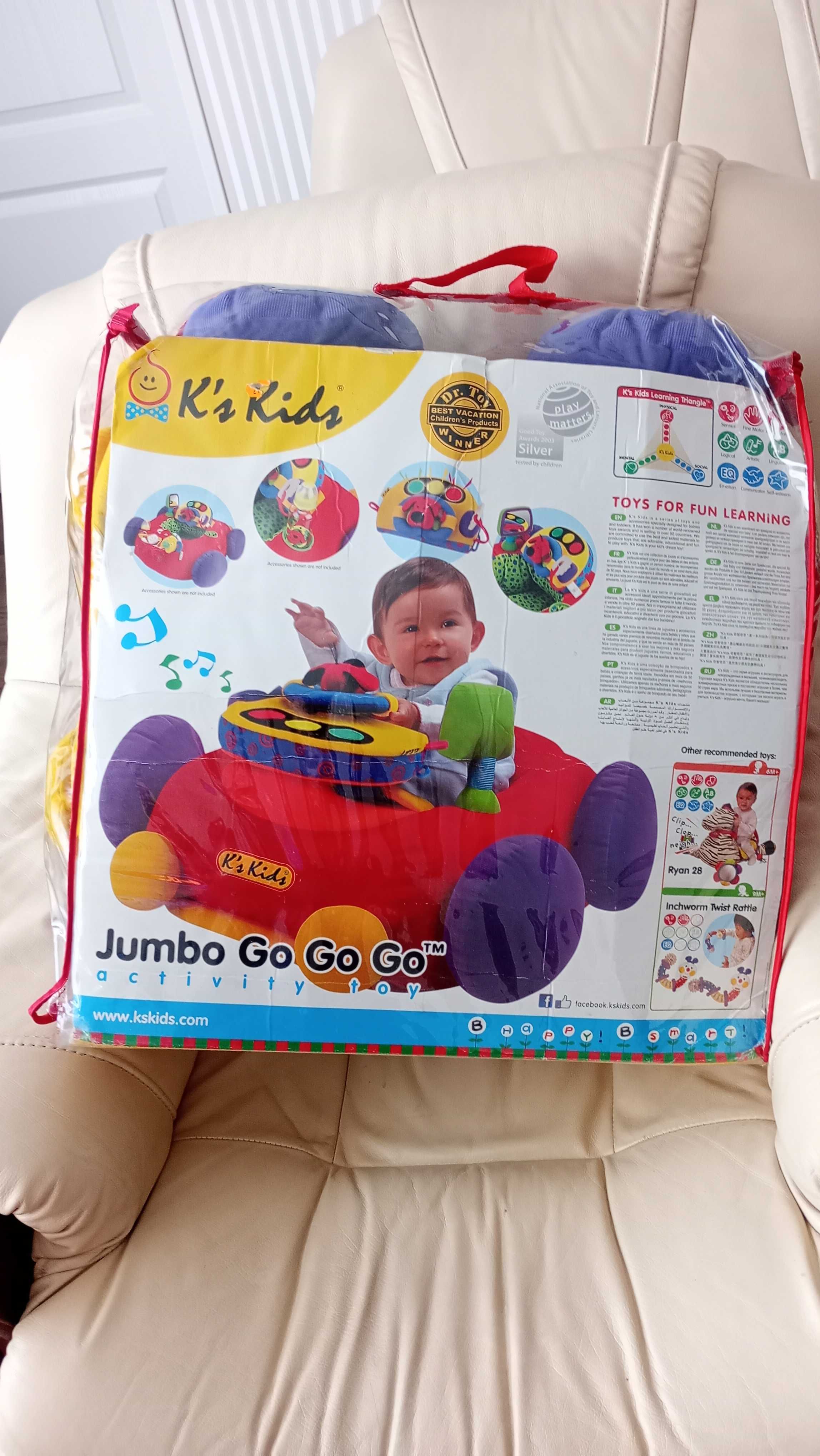Dziecięcy samochód  Jumbo Go Go od 6 miesiąca
