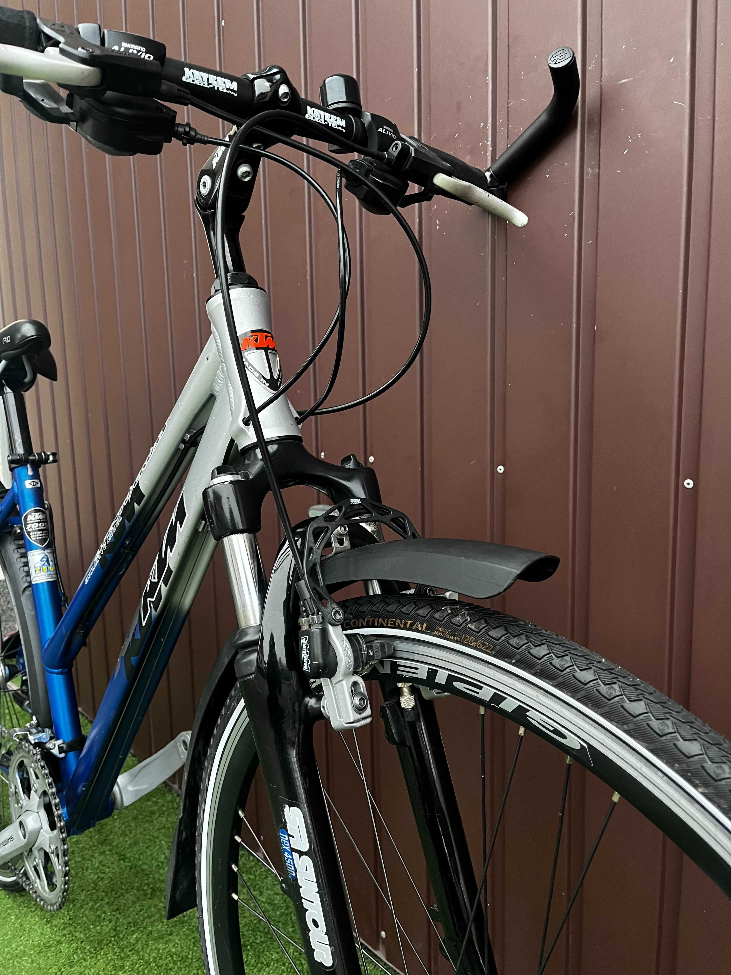 Rower KTM AVENTO CROSS/alu./amor.-blokada/Shimano DEORE LX/koła 28"