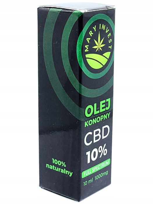 Olejek konopny CBD 10 % 1000 mg RAW 3 x 10 ml | Pełne spektrum |