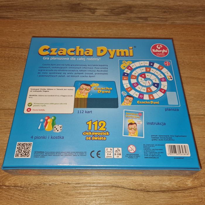 Gra planszowa Czacha Dymi