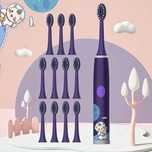 ⊛ Entrega Gratis ~ Escova Dentes Elétrica Infantil +12 Cabeças OFERTAS