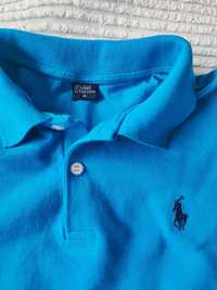 Koszulka Polo by Ralph Lauren turkusowa niebieska  rozm. L - Xl