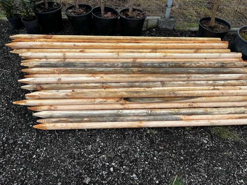 Palik, wspornik drewniany do drzew, ogrodzeń Fi5 2m Stempel