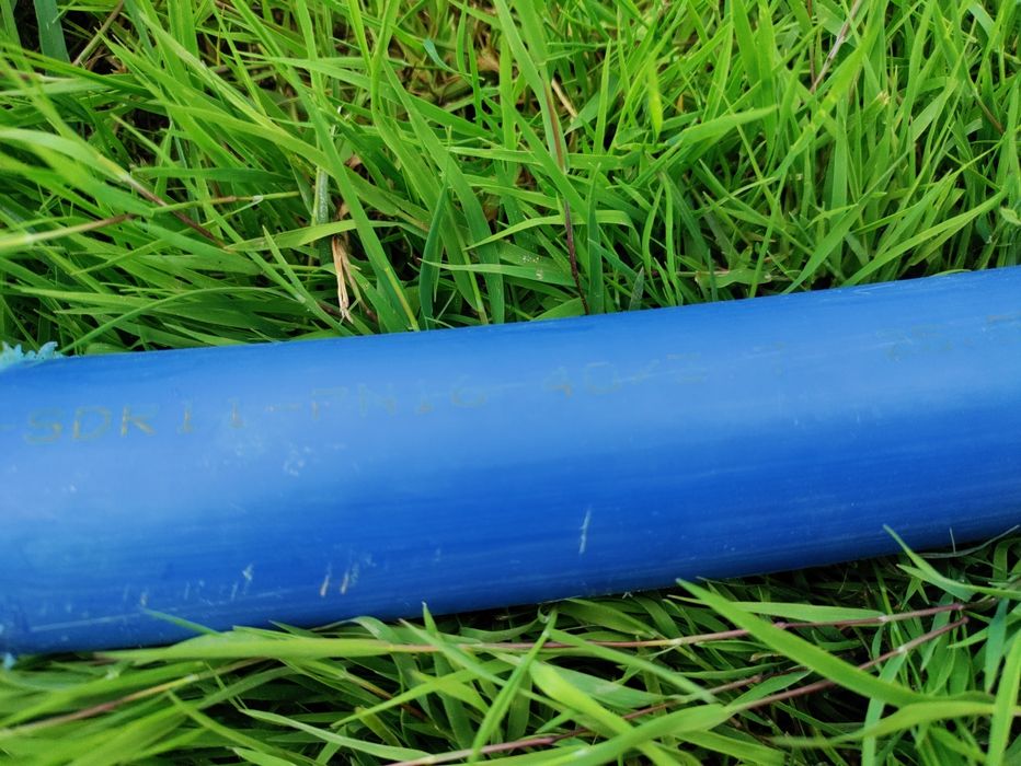 Rura wodna PE100 fi40x3,7 PN16 SDR11 niebieska 6mb