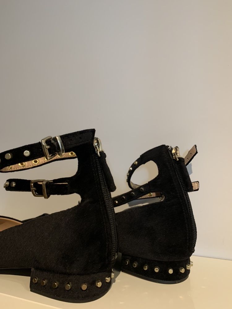 Buty Stradivarius 38 Czarne NOWE