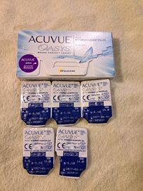 Soczewki kontaktowe Acuvue Oasys- dwutygodniowe NOWE 5szt