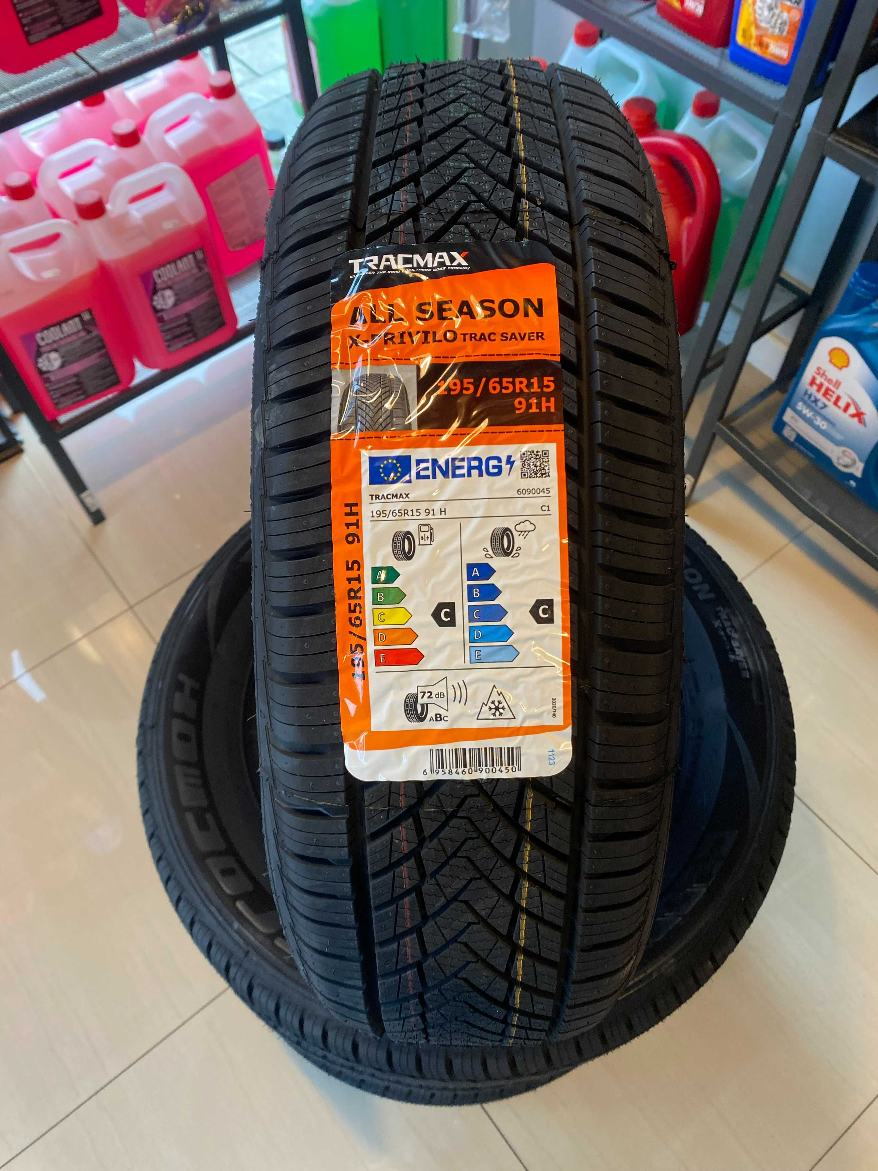 NOWA Opony opona wielosezonowa całoroczna TRACMAX 195/65R15 91H