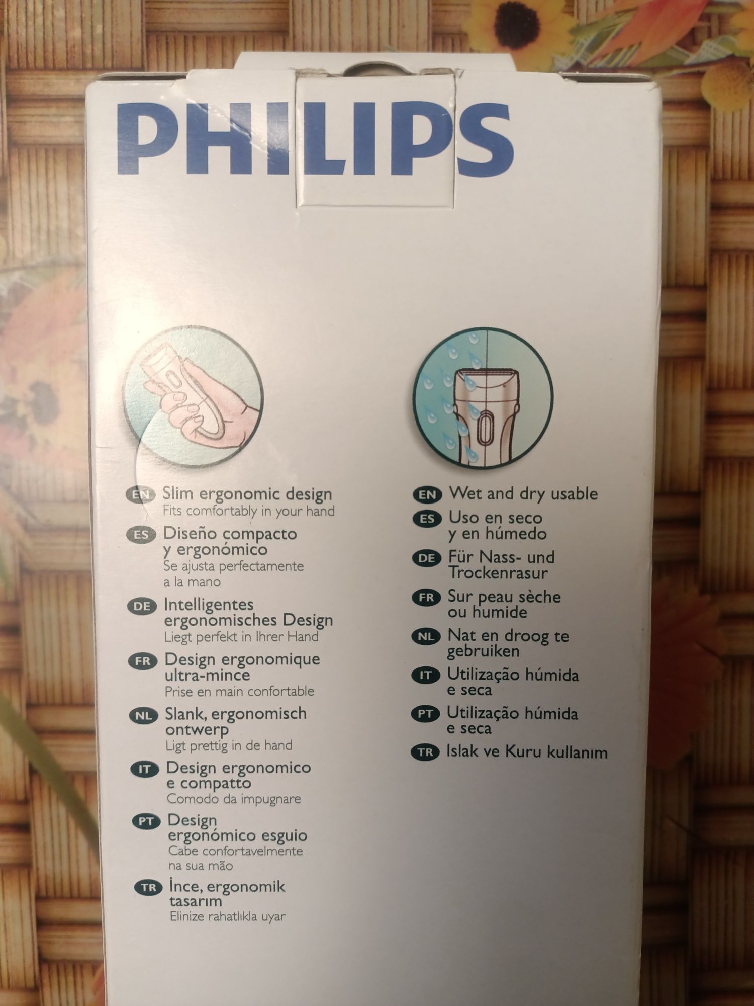 Электробритва женская Philips 
Электробритвы P