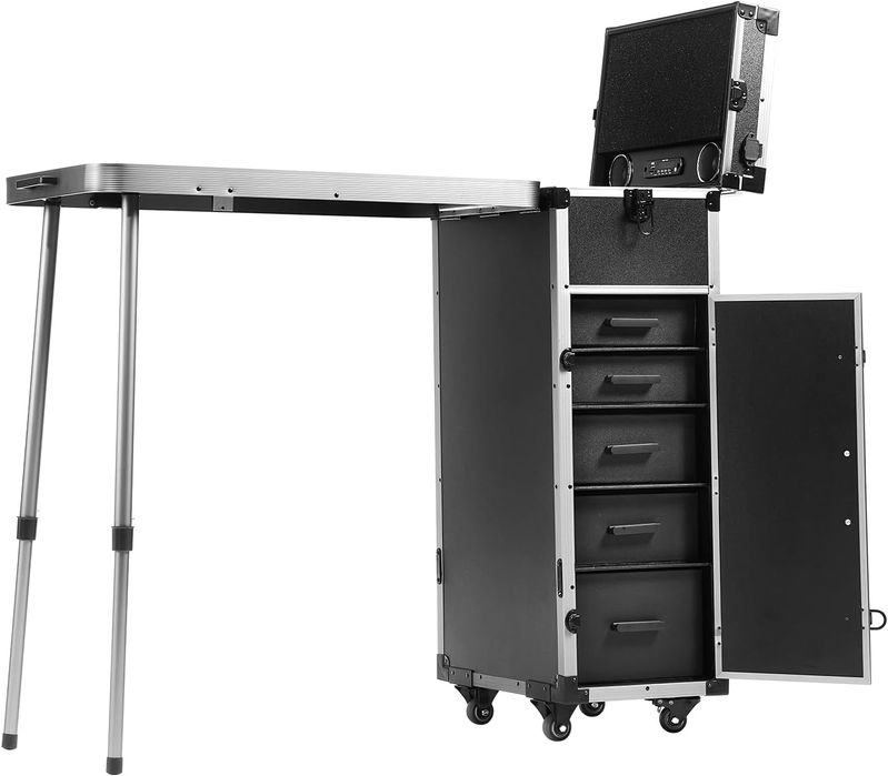 VEVOR Profesjonalna aluminiowa walizka do makijażu - Model: TH3721