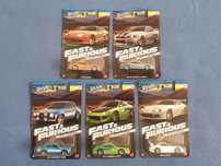 Hot Wheels Brian O'conner set Toyota Supra mk4 Nissan Skyline R34