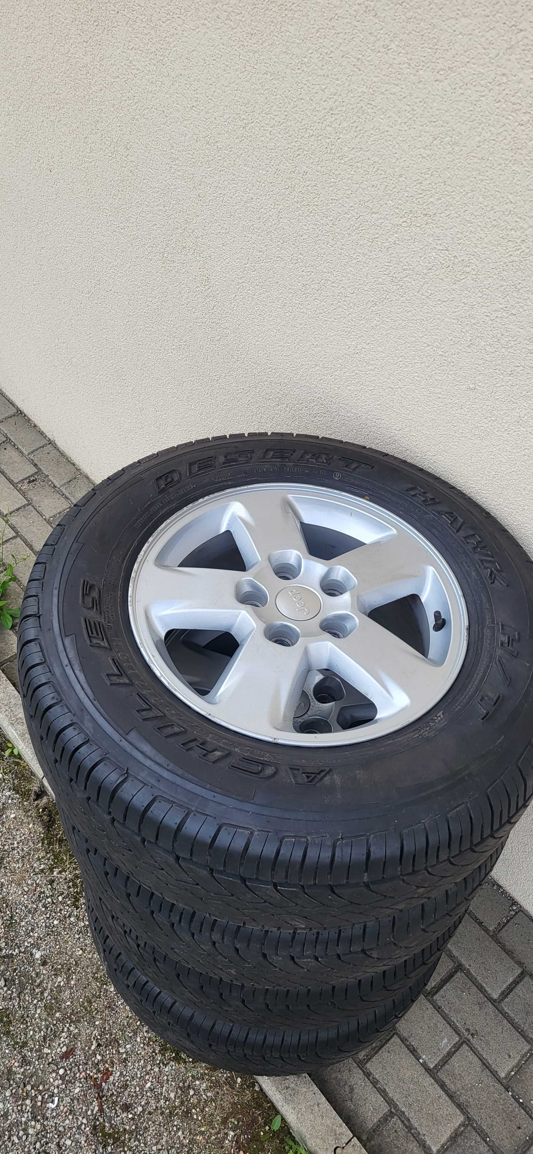 Jeep Grand Cherokee WK2 Opony P245/70R17 110H + Felgi