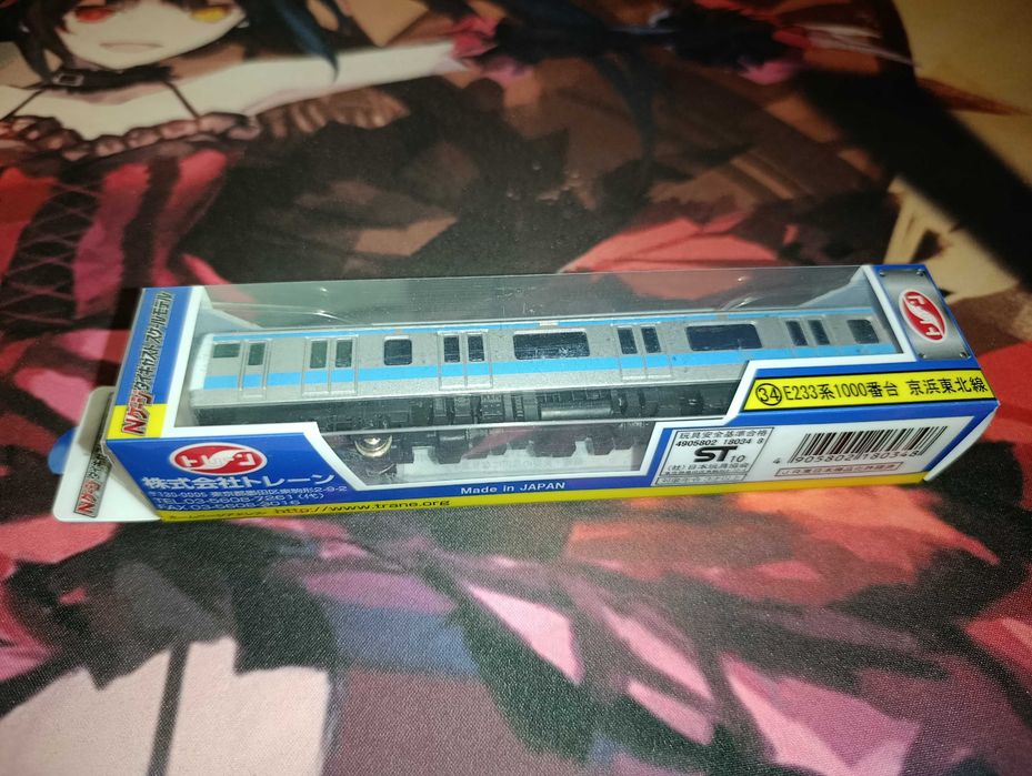 Металева модель вагона метро JR East E233-1000 (виготовлена в Японії)
