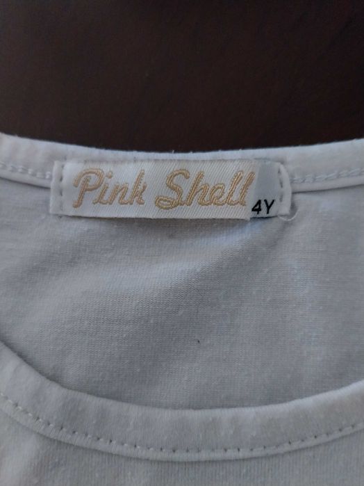 Camisola 4 anos, Pink Shell, Unicórnio