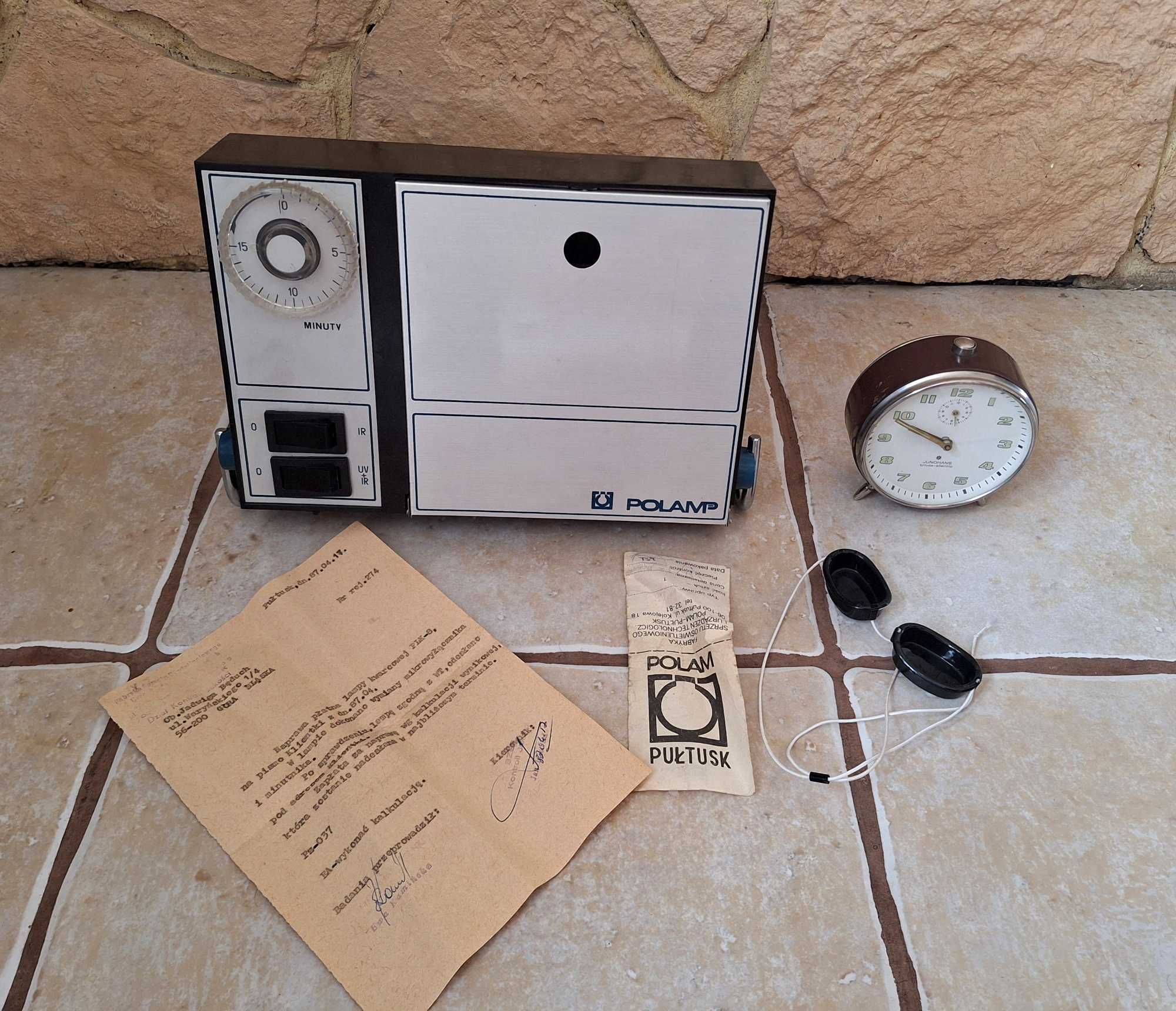 Stara Lampa solarna do twarzy Polamp PRL